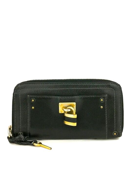 Chloe Handbags - Authentic Chloe Paddington Black Leather Long Wallet